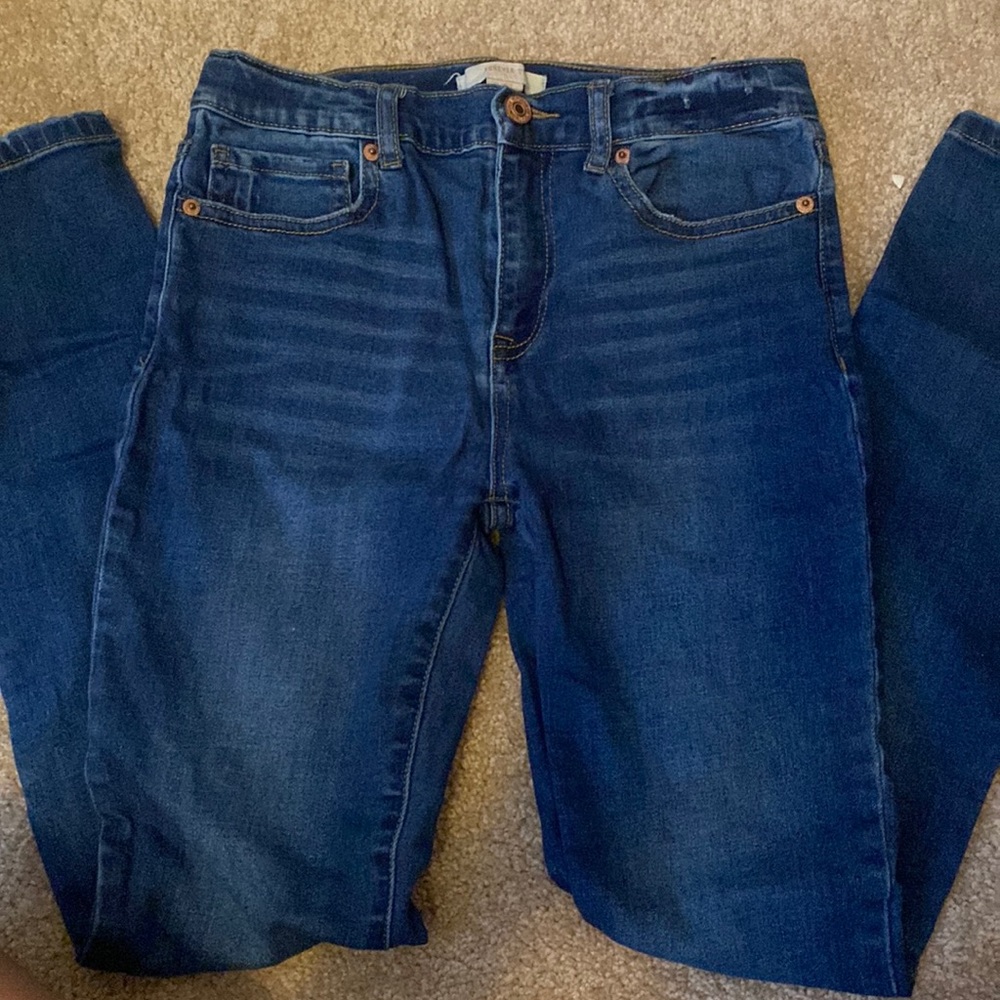 Forever 21, girls 13/14, denim jeggings